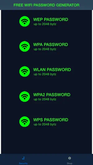 免费的WIFI密码生成器