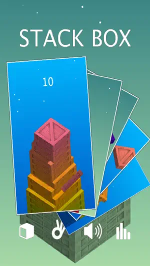 堆箱子－一款免费的物理效果的堆叠休闲游戏