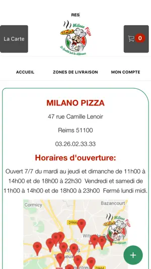MILANO PIZZA Reims